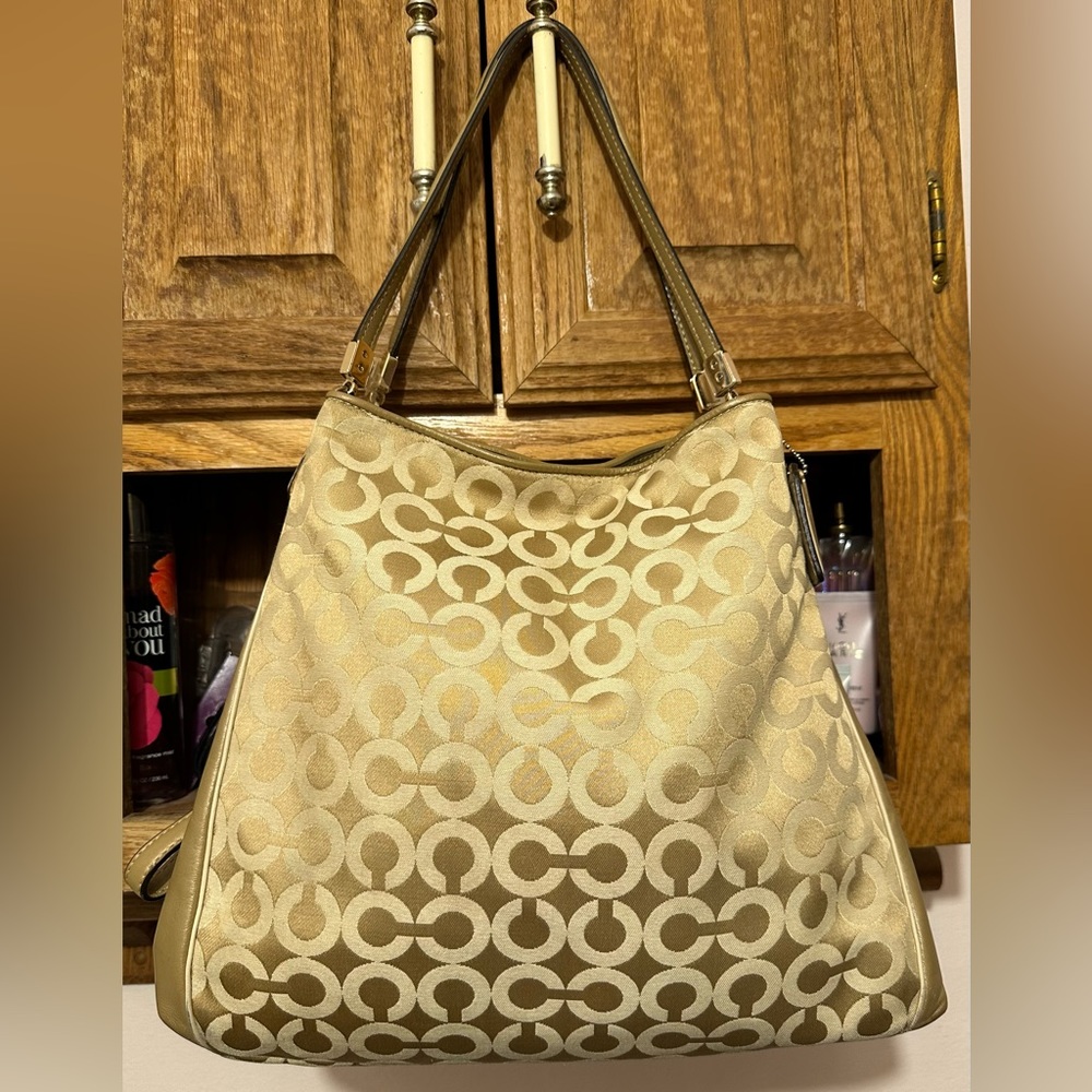 Coach Phoebe Madison Op Large Purse Satchel